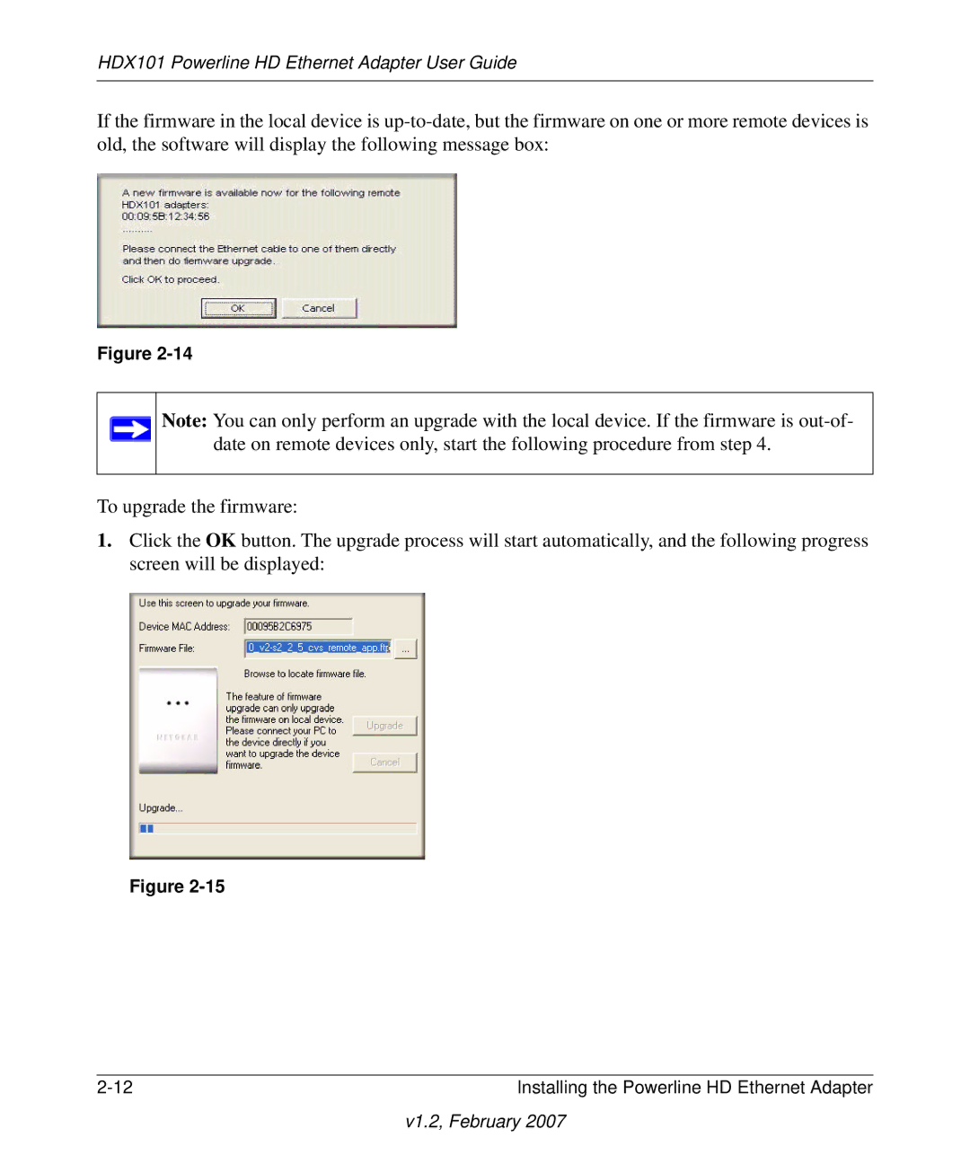 NETGEAR manual HDX101 Powerline HD Ethernet Adapter User Guide 