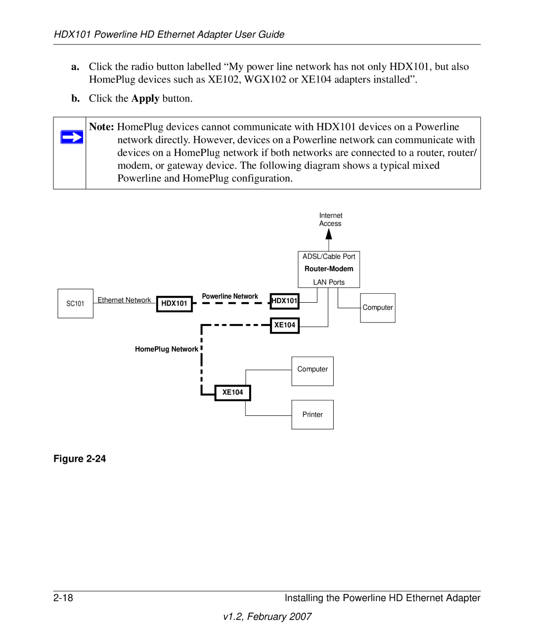 NETGEAR HDX101 manual Internet 