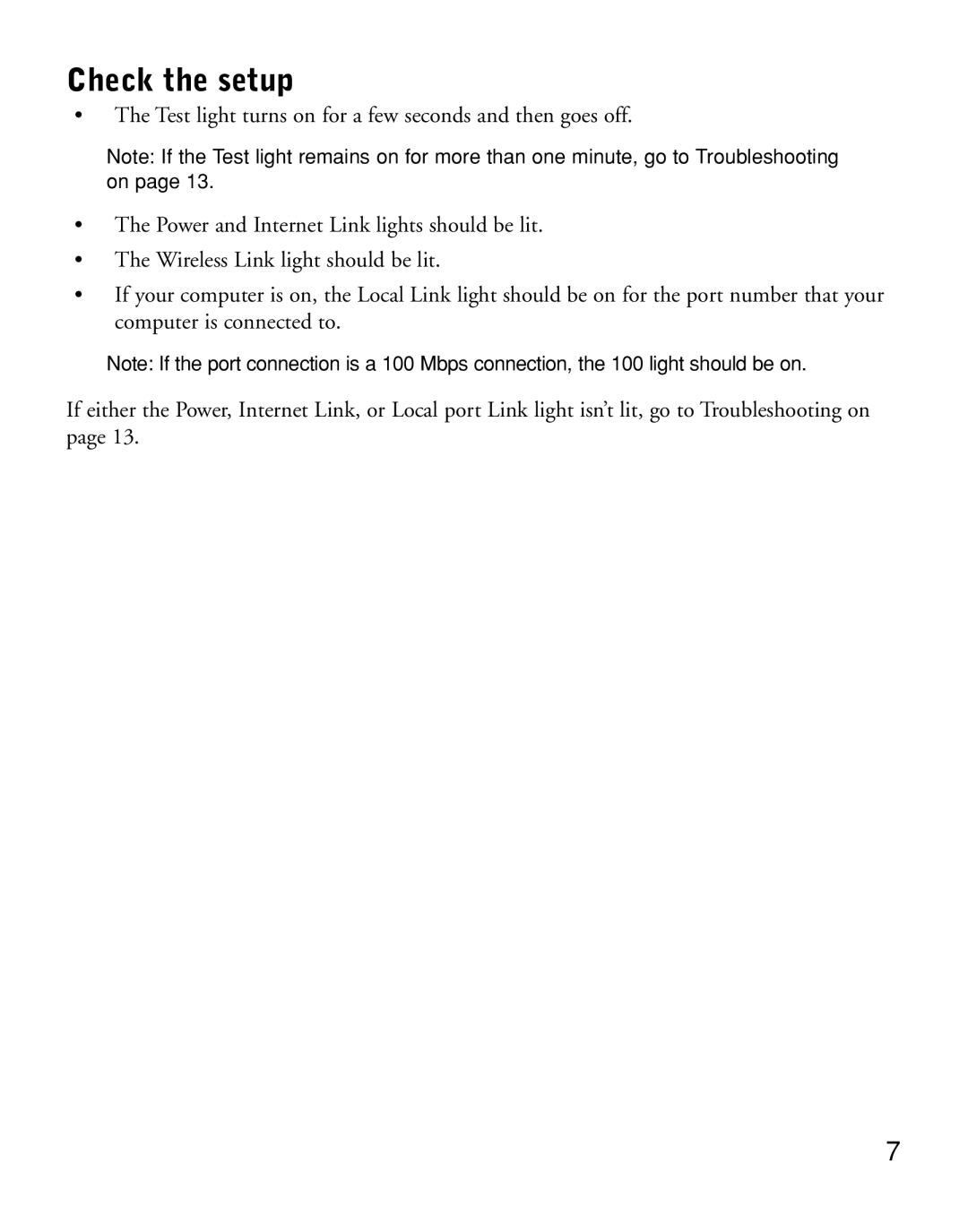 NETGEAR HR314 manual Check the setup 