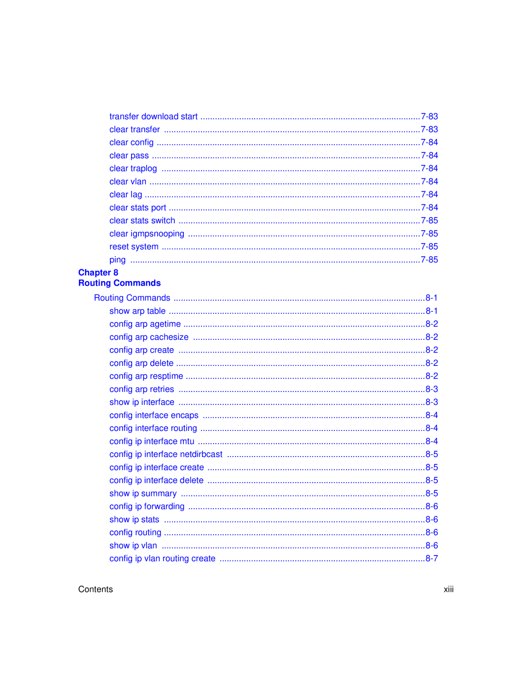 NETGEAR L3 manual Chapter Routing Commands 