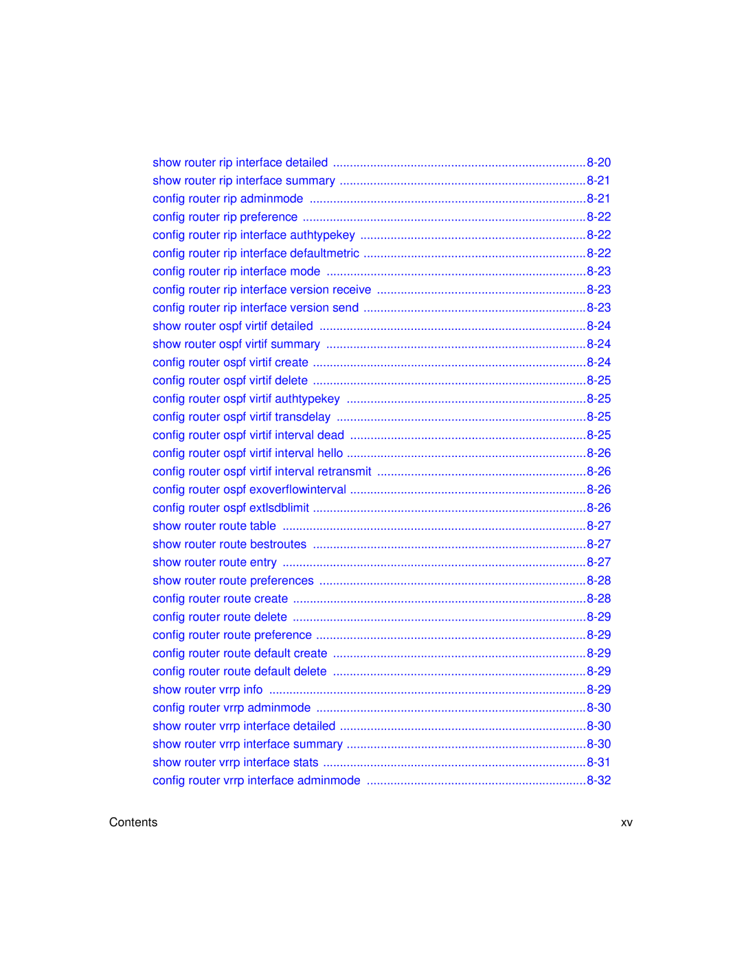 NETGEAR L3 manual Contents 