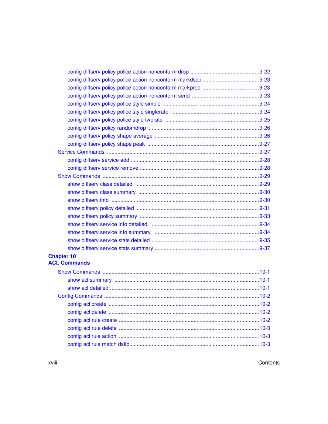 NETGEAR L3 manual Chapter ACL Commands 