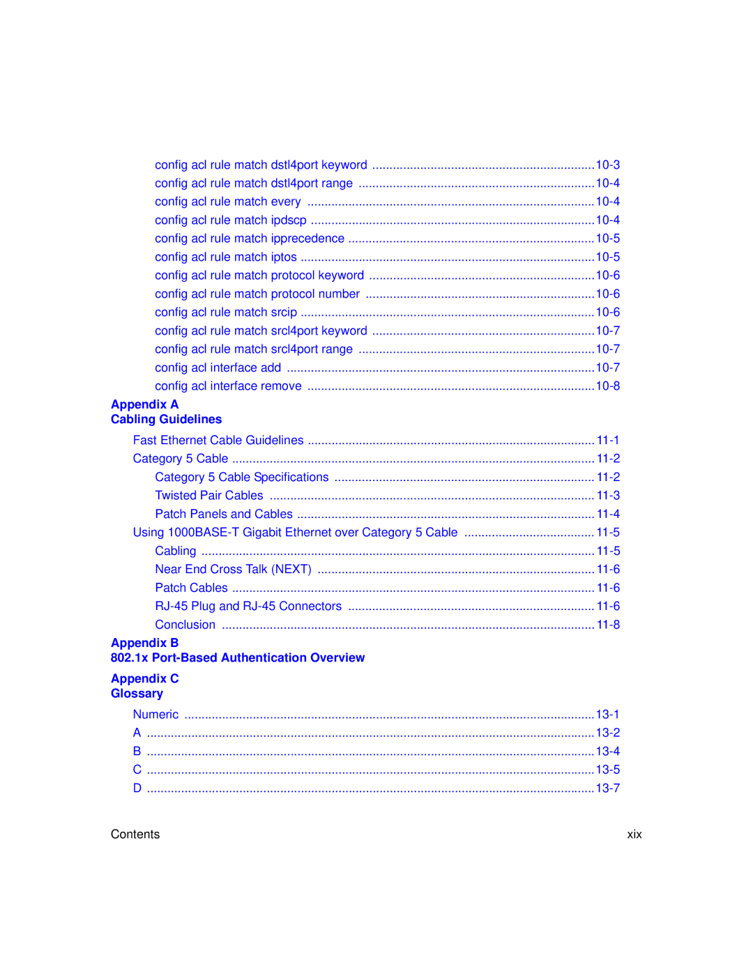 NETGEAR L3 manual Appendix a Cabling Guidelines 