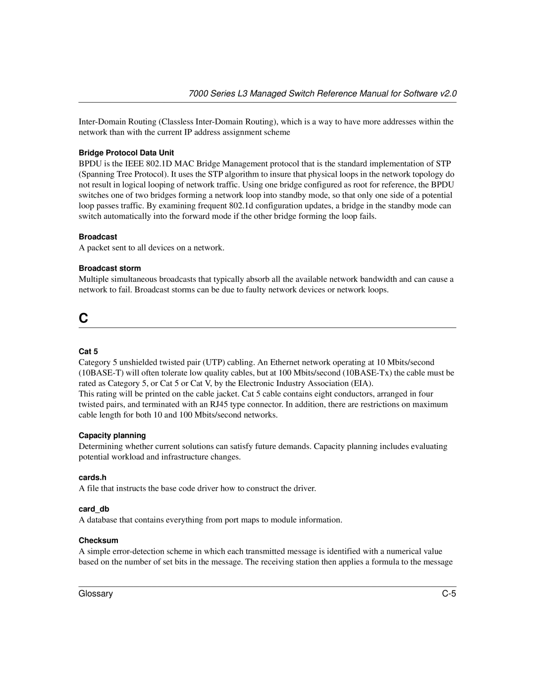 NETGEAR L3 manual Packet sent to all devices on a network 