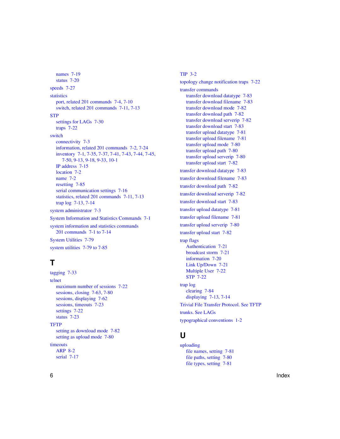 NETGEAR L3 manual Stp 