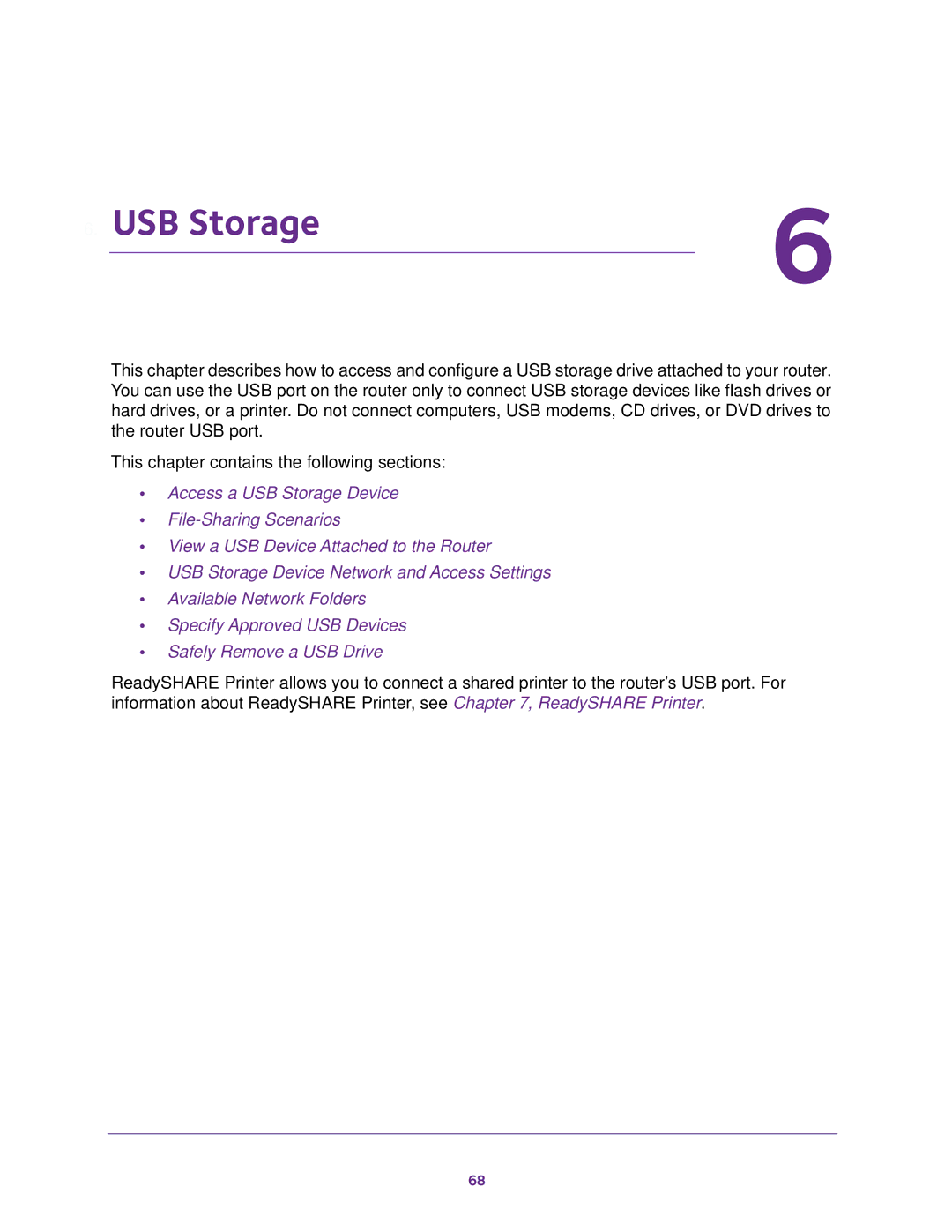 NETGEAR (LG2200D) user manual USB Storage 