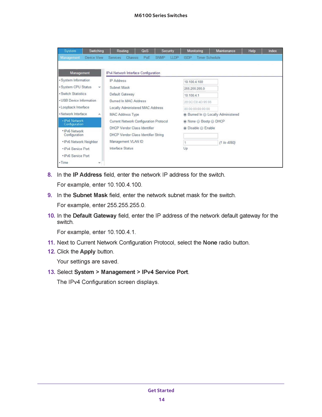 NETGEAR m6100 manual Get Started 