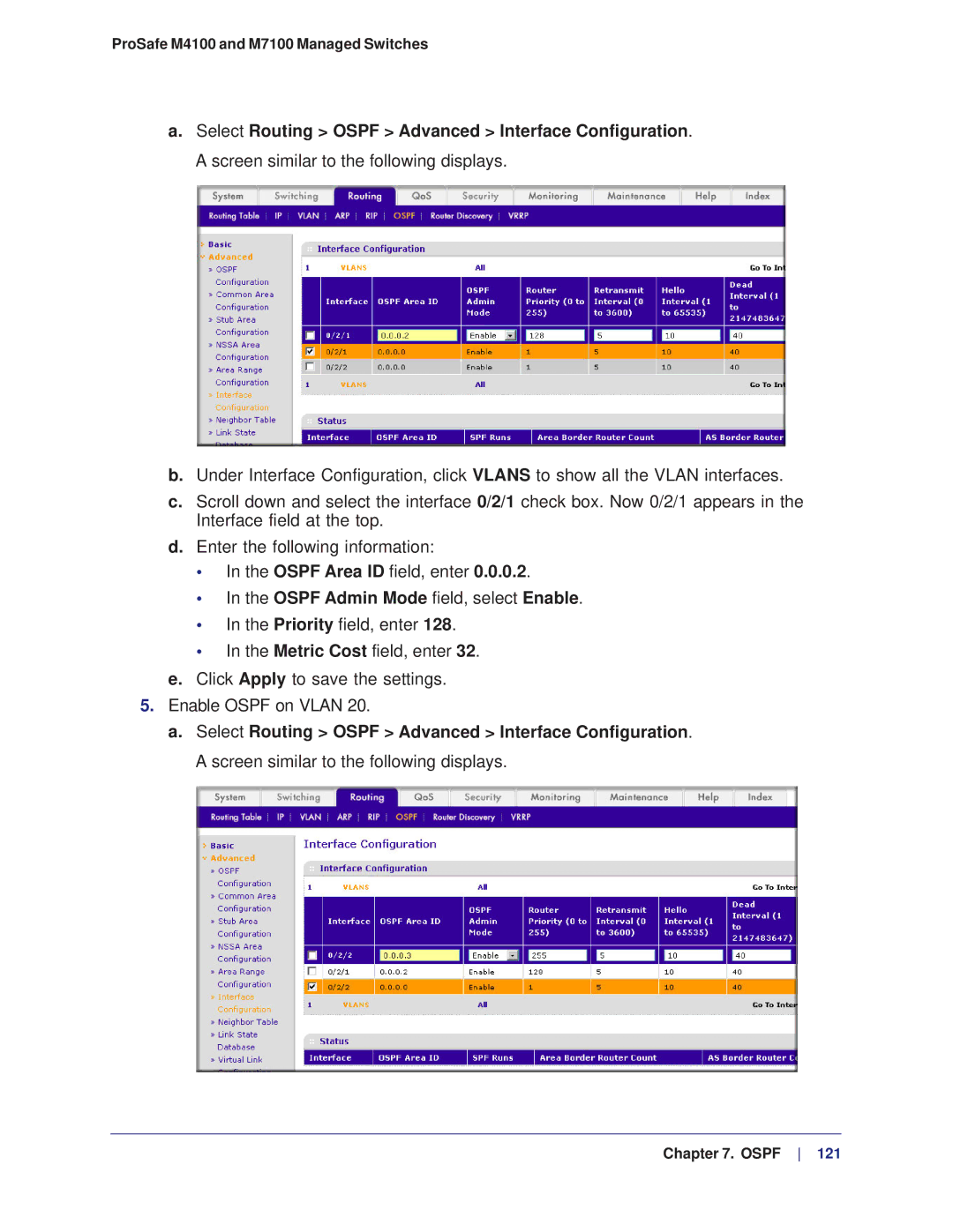 NETGEAR manual ProSafe M4100 and M7100 Managed Switches 