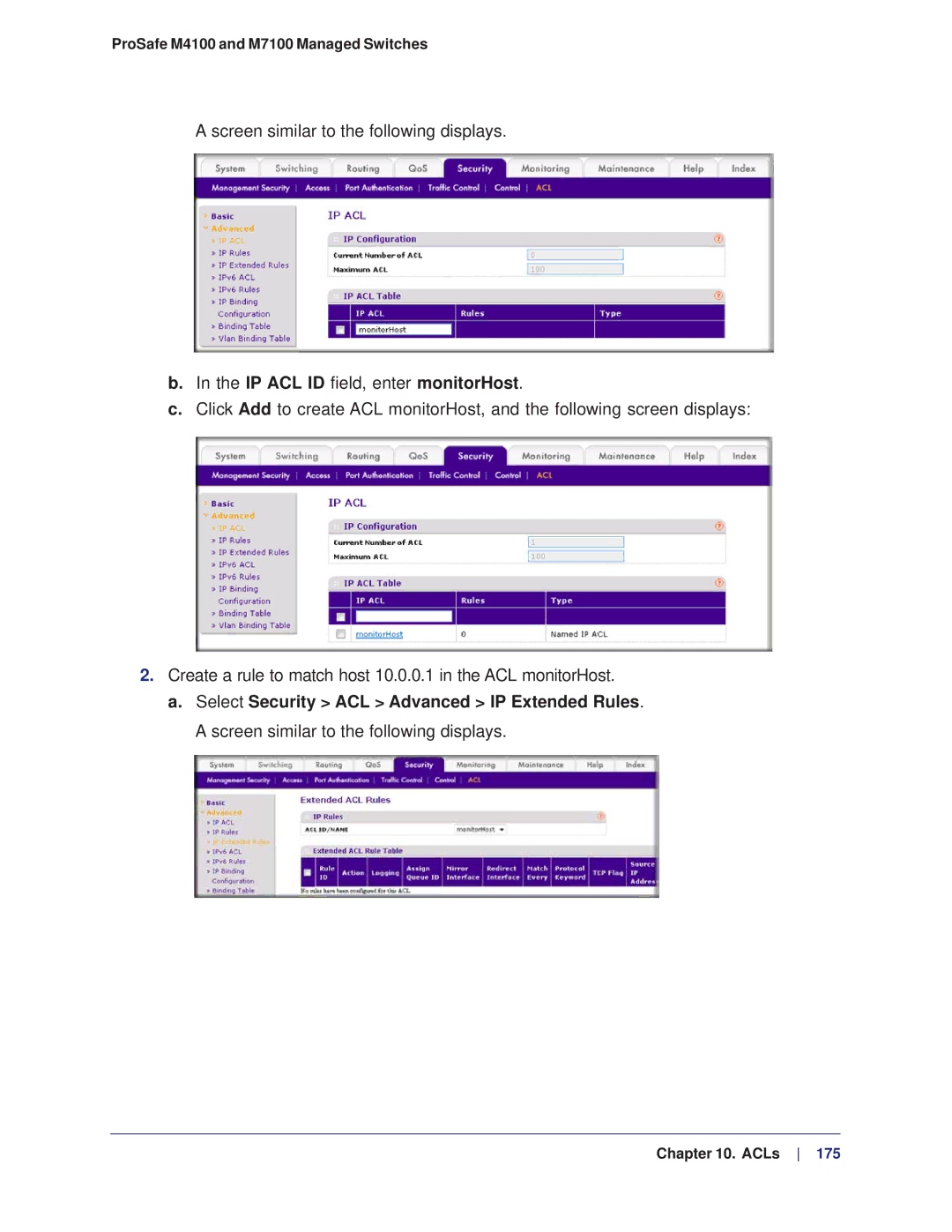 NETGEAR manual ProSafe M4100 and M7100 Managed Switches 