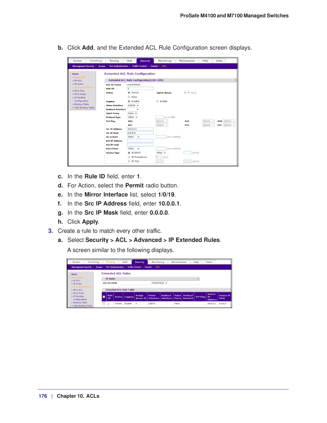 NETGEAR manual ProSafe M4100 and M7100 Managed Switches 