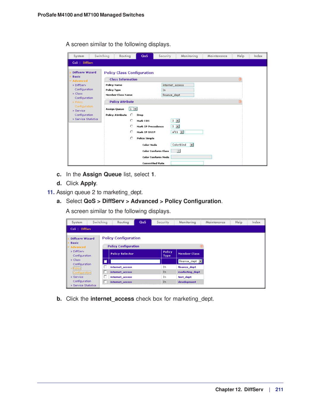 NETGEAR manual ProSafe M4100 and M7100 Managed Switches 