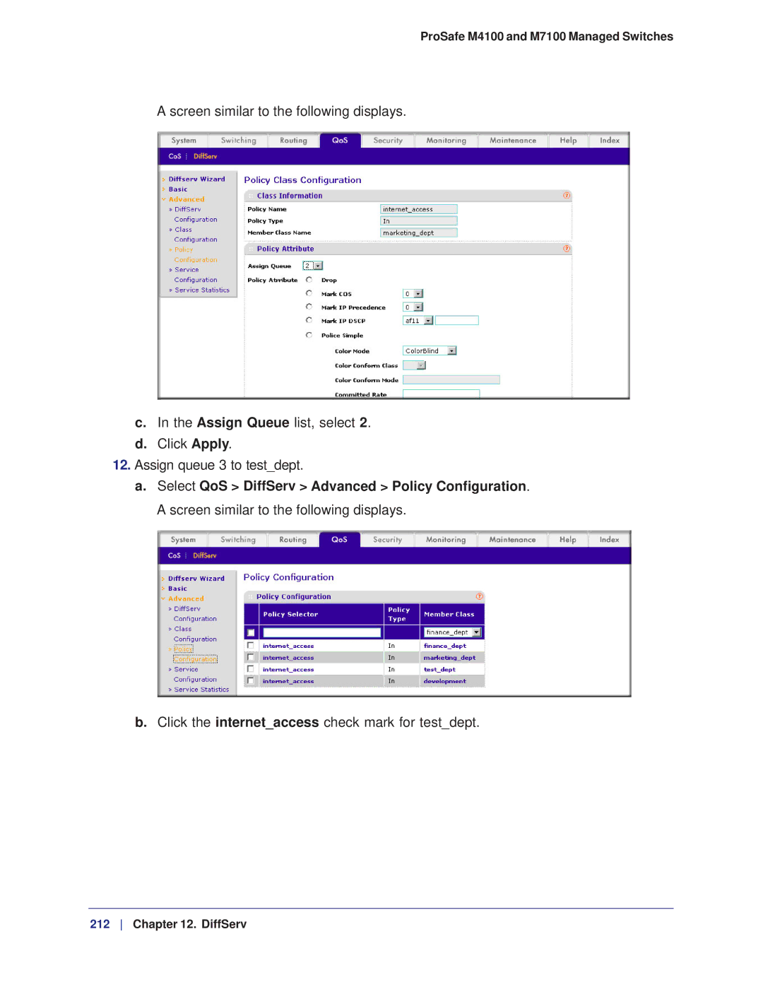 NETGEAR manual ProSafe M4100 and M7100 Managed Switches 