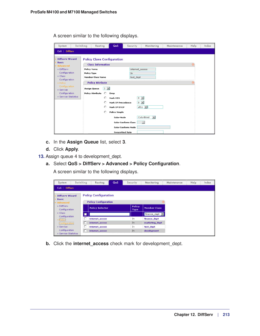 NETGEAR manual ProSafe M4100 and M7100 Managed Switches 