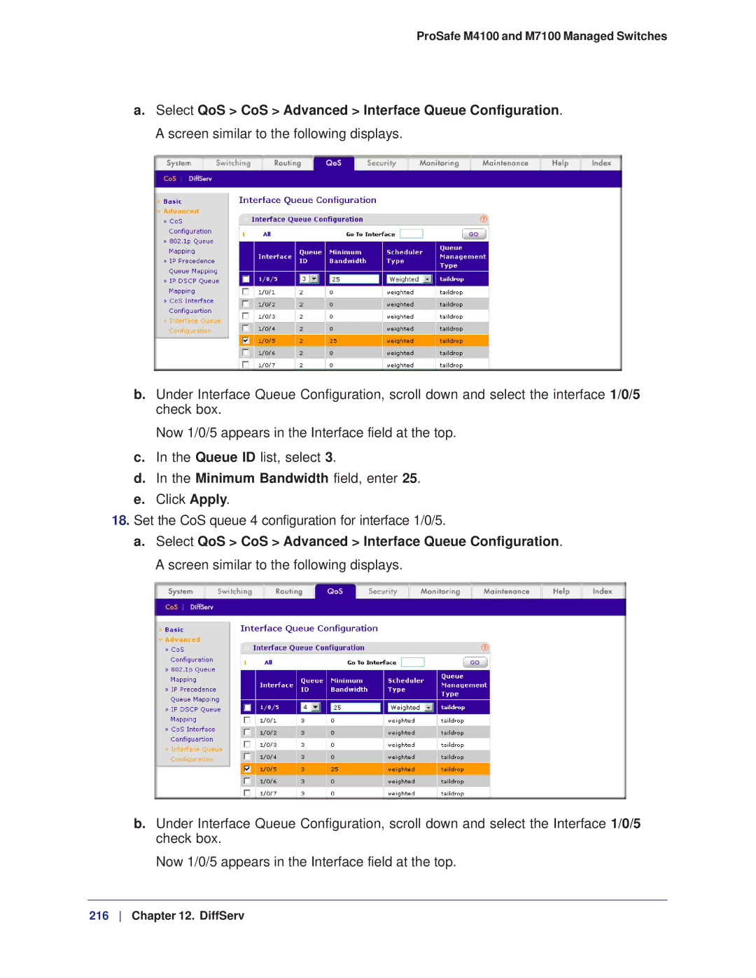 NETGEAR manual ProSafe M4100 and M7100 Managed Switches 