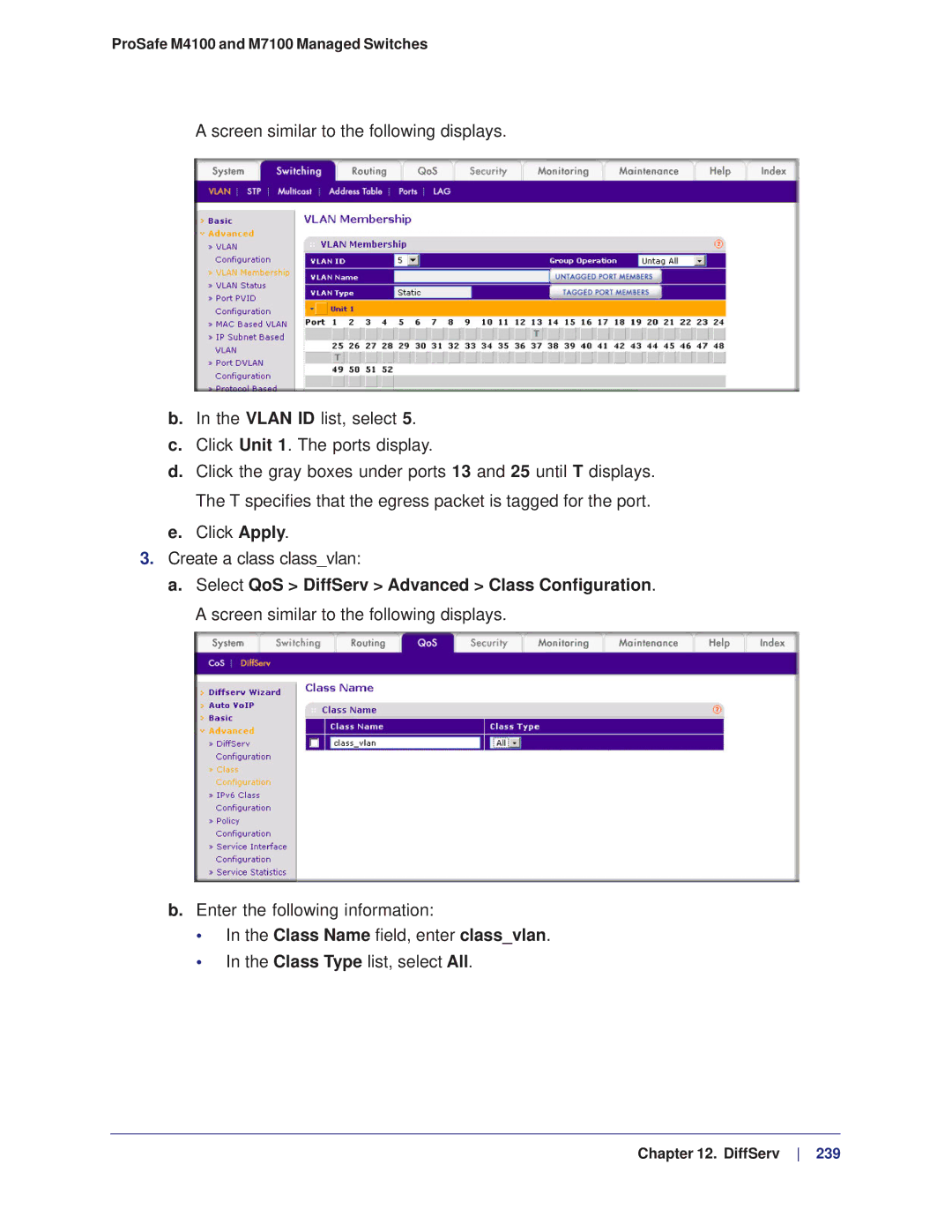 NETGEAR manual ProSafe M4100 and M7100 Managed Switches 