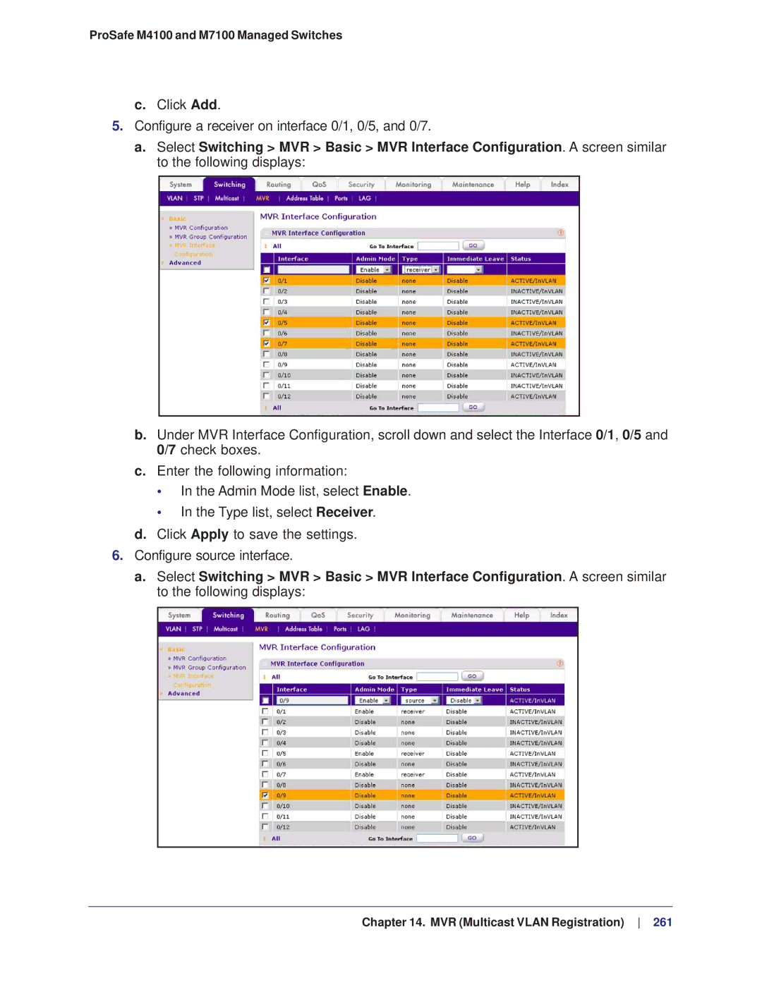 NETGEAR manual ProSafe M4100 and M7100 Managed Switches 