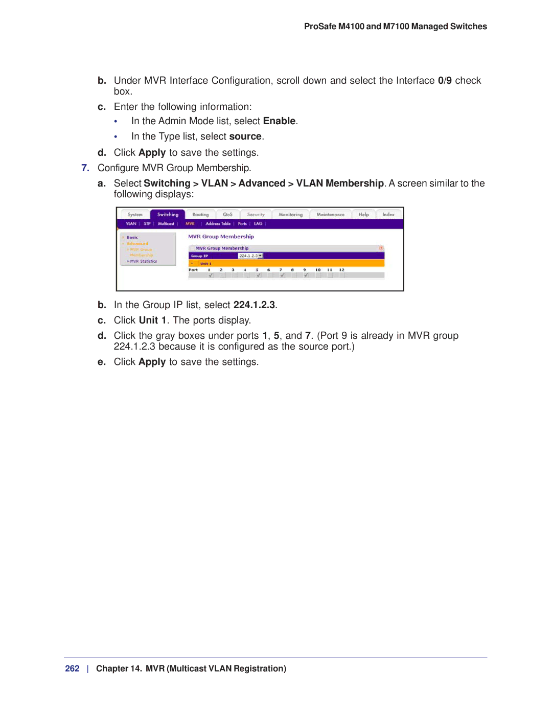 NETGEAR manual ProSafe M4100 and M7100 Managed Switches 