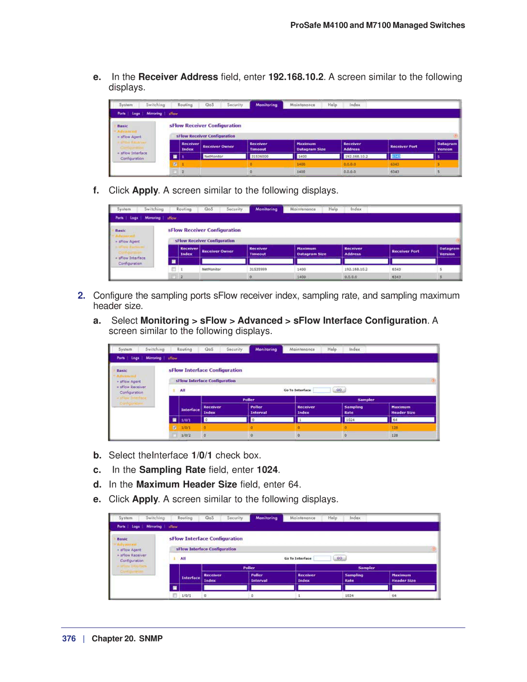 NETGEAR manual ProSafe M4100 and M7100 Managed Switches 