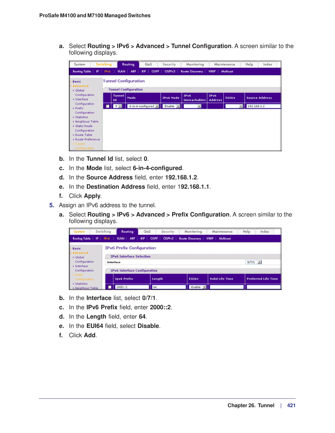 NETGEAR manual ProSafe M4100 and M7100 Managed Switches 