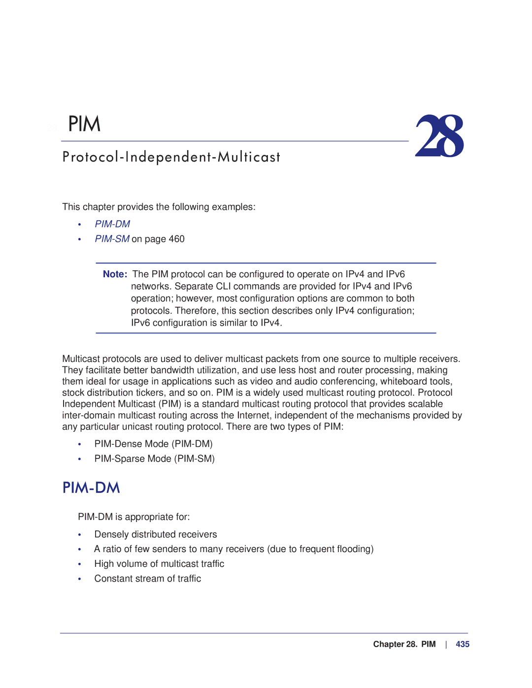 NETGEAR M4100, M7100 manual Protocol-Independent-Multicast, PIM-SMon, PIM-Dense Mode PIM-DM PIM-Sparse Mode PIM-SM 