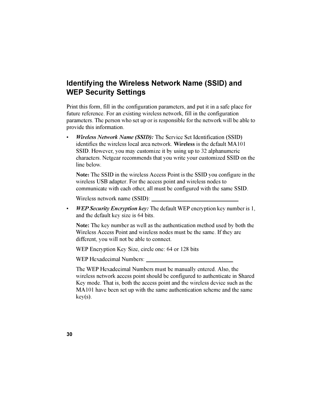 NETGEAR MA101 manual 