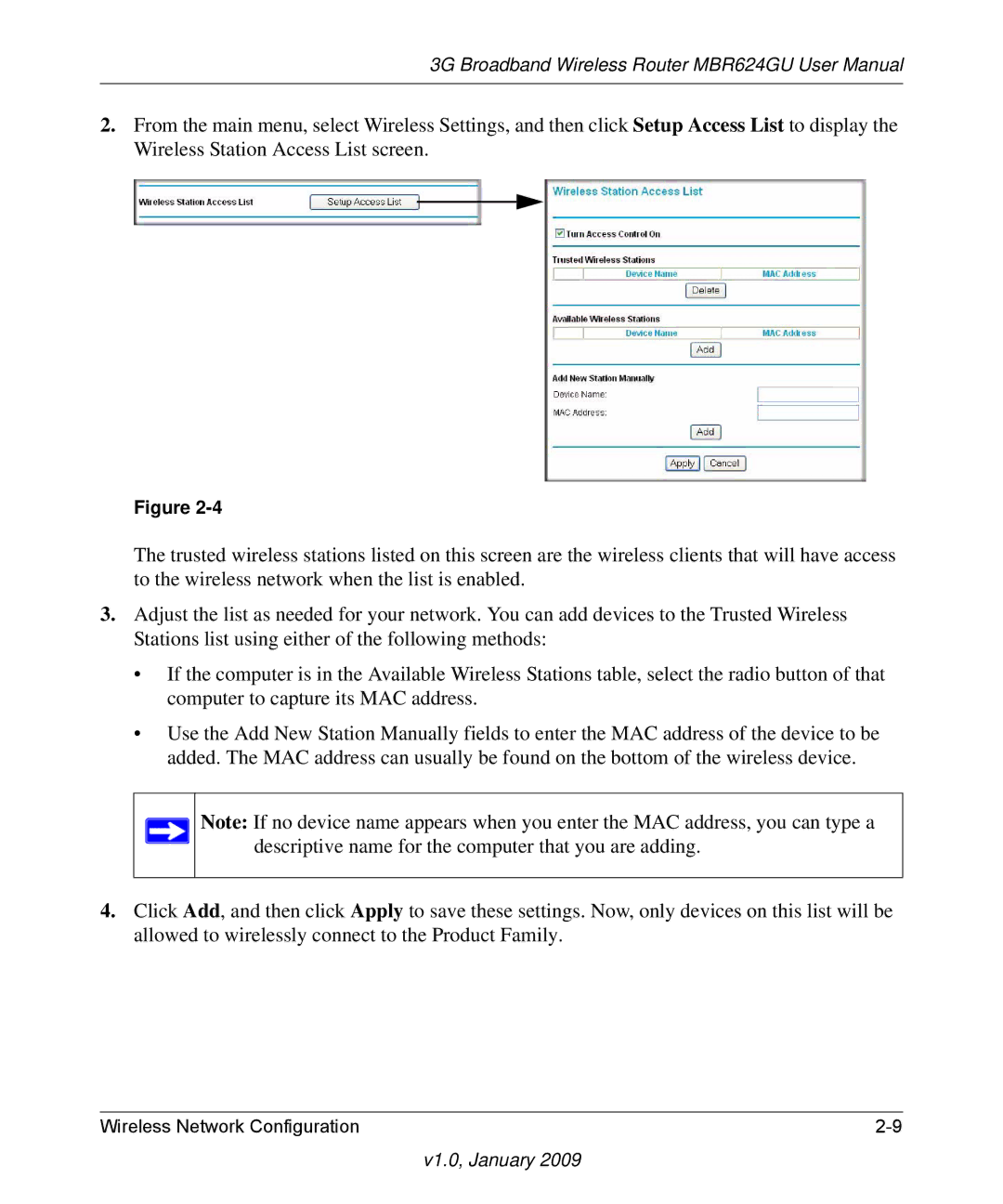 NETGEAR MBR624GU user manual V1.0, January 