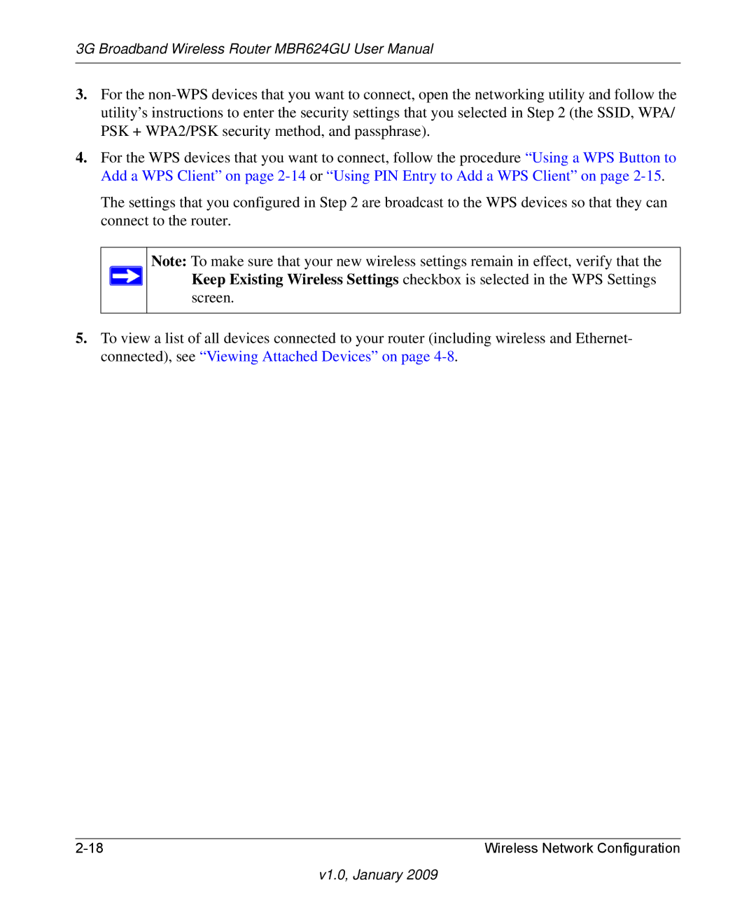 NETGEAR MBR624GU user manual V1.0, January 