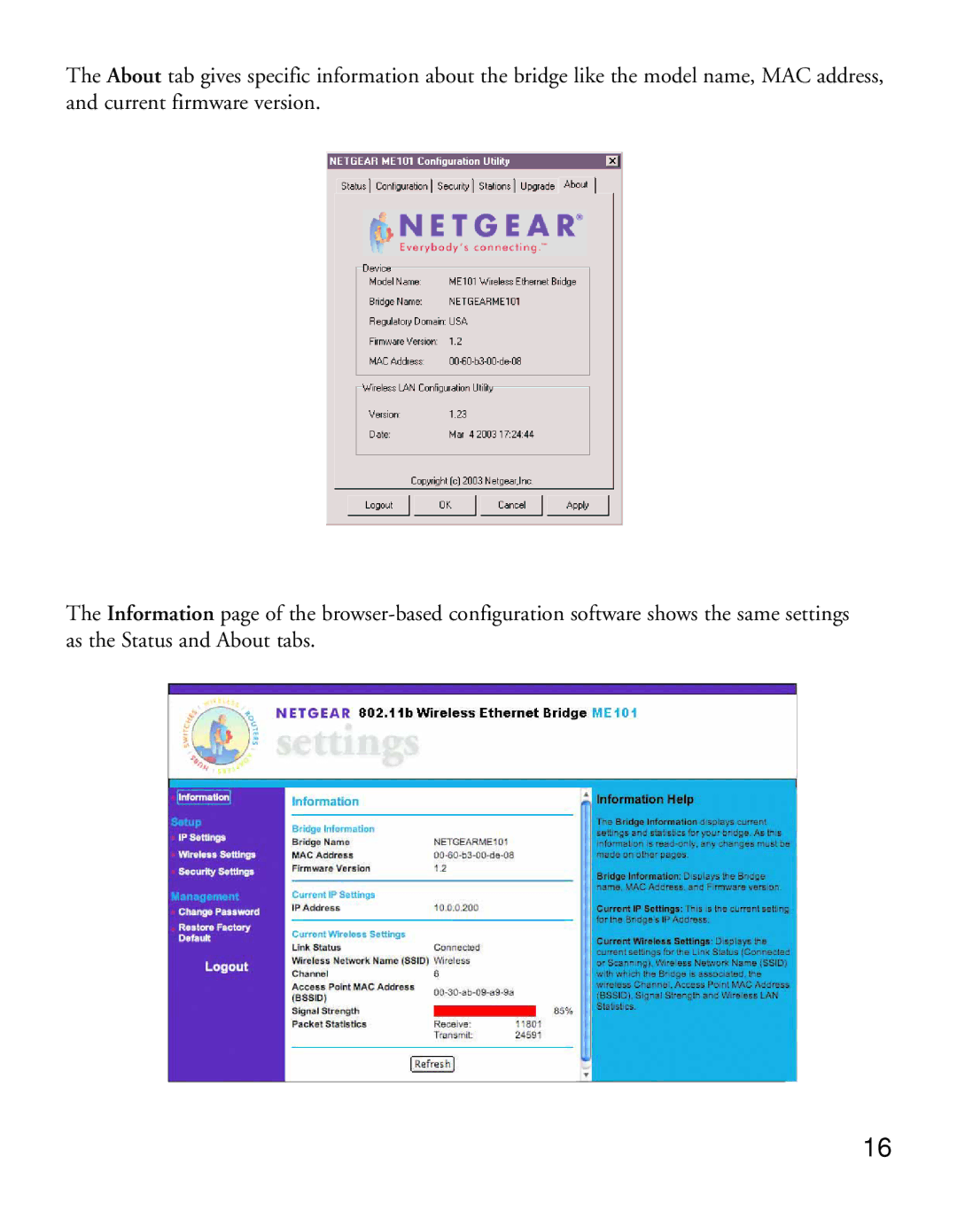 NETGEAR ME101 manual 