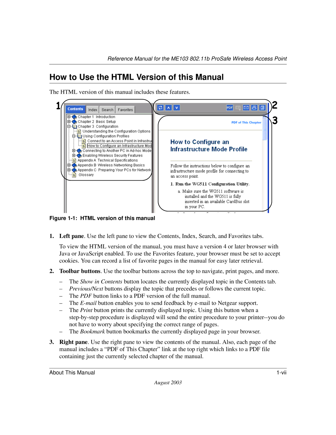 NETGEAR ME103 How to Use the Html Version of this Manual, Html version of this manual 