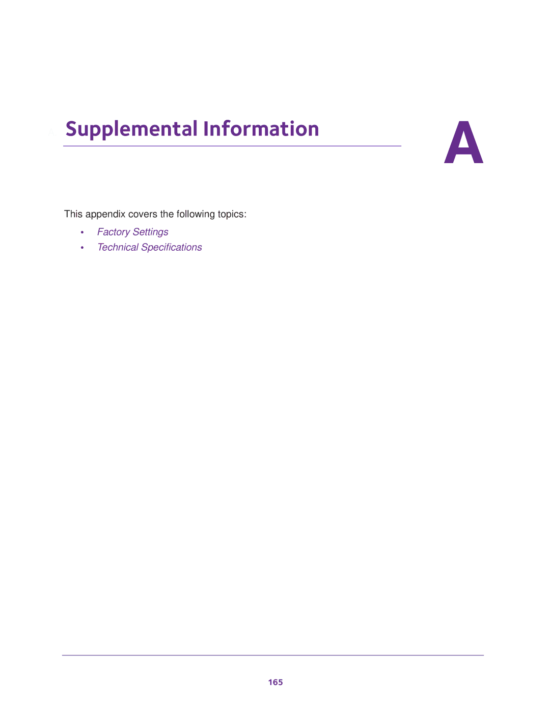 NETGEAR Model R7000 user manual Supplemental Information 