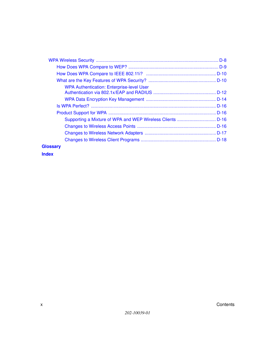 NETGEAR MR814 v3 manual Glossary Index 