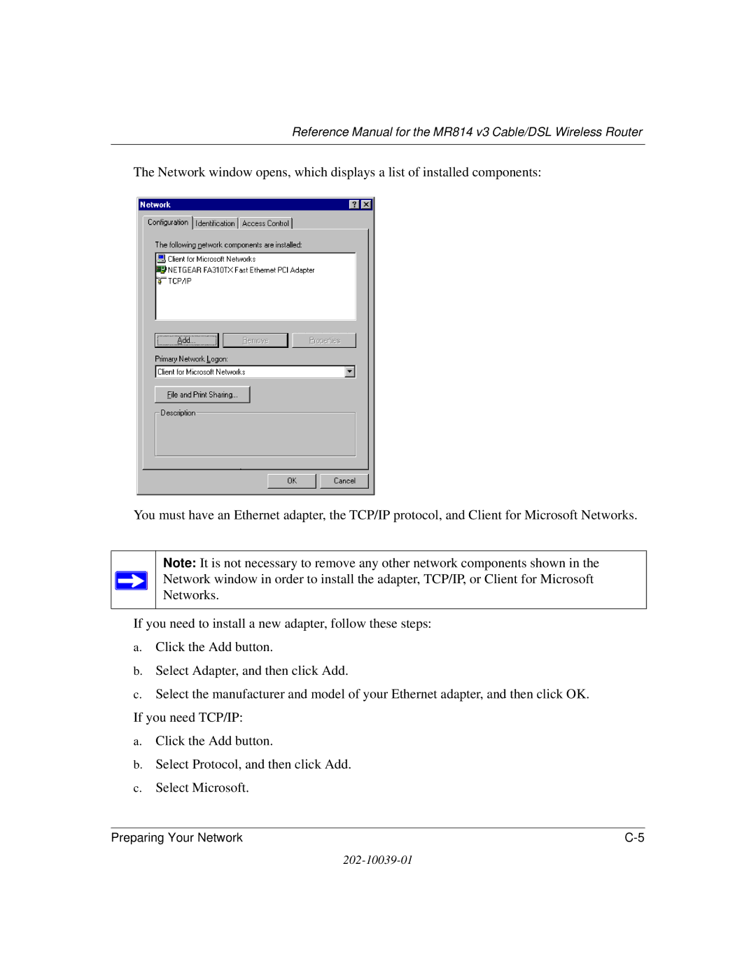 NETGEAR manual Reference Manual for the MR814 v3 Cable/DSL Wireless Router 