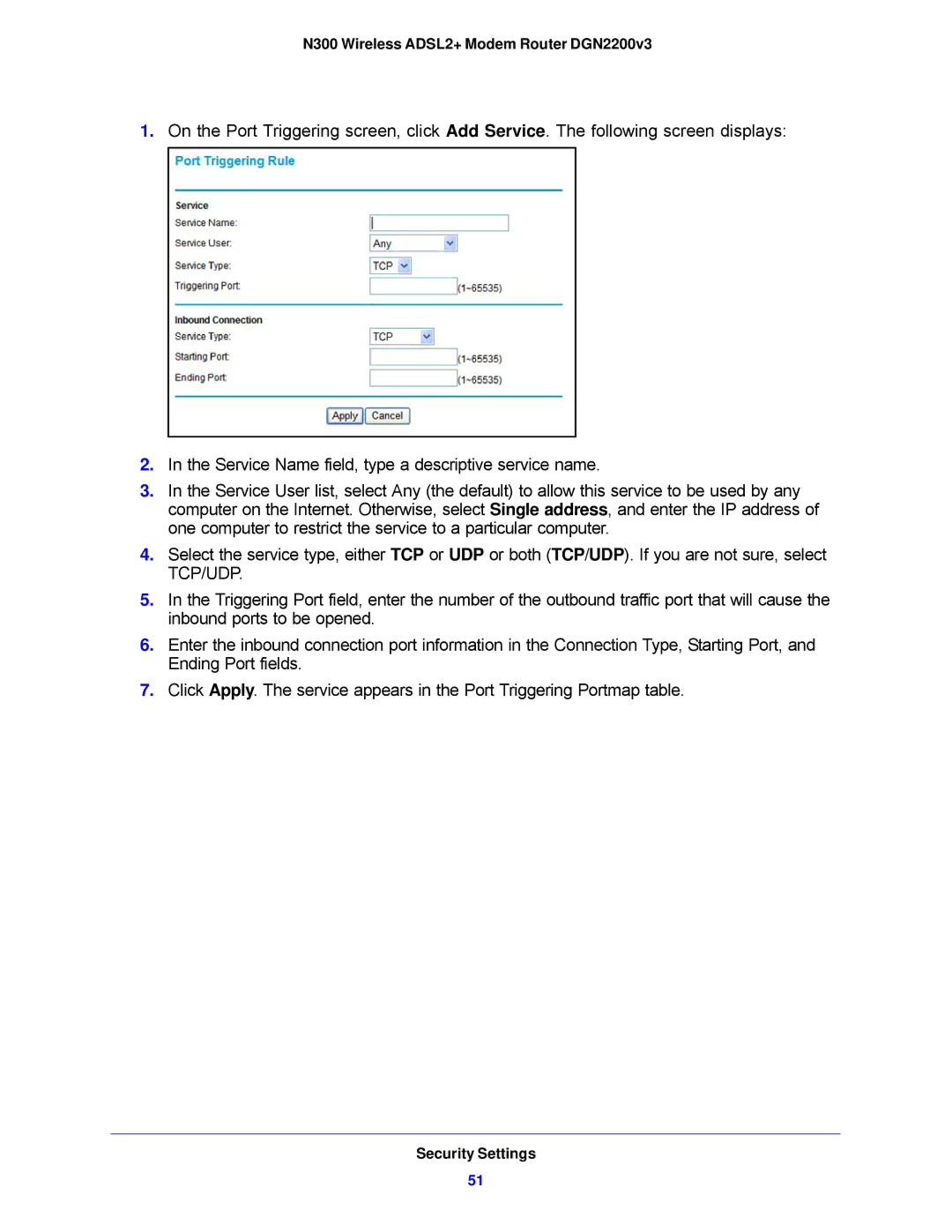 NETGEAR DGN2200V3 user manual N300 Wireless ADSL2+ Modem Router DGN2200v3 