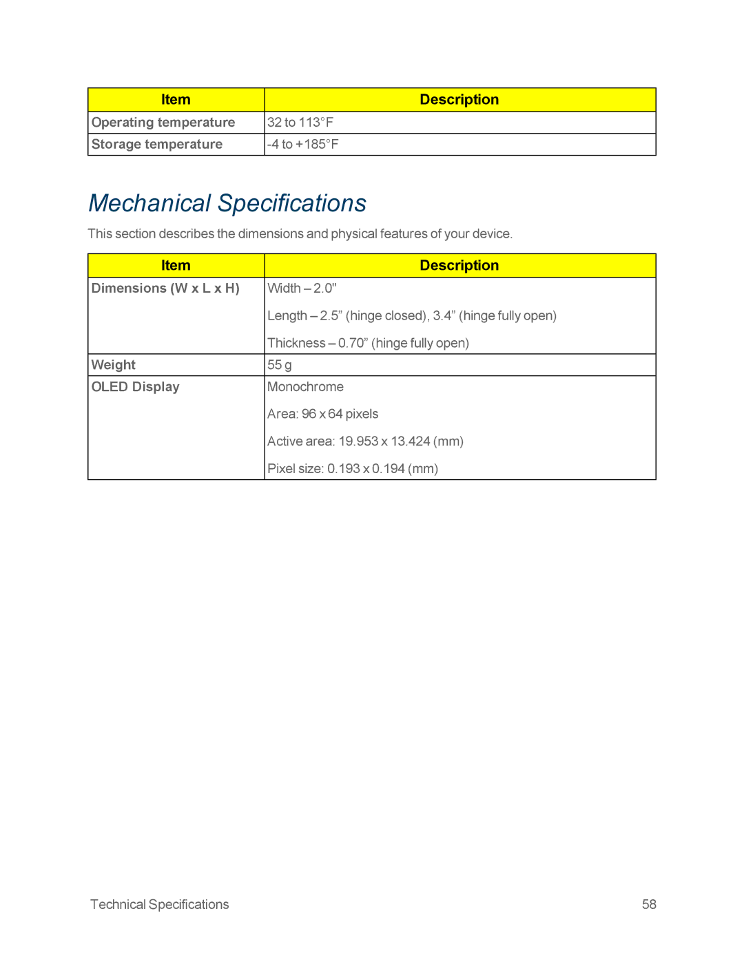 NETGEAR NETGEAR 341U manual Mechanical Specifications 