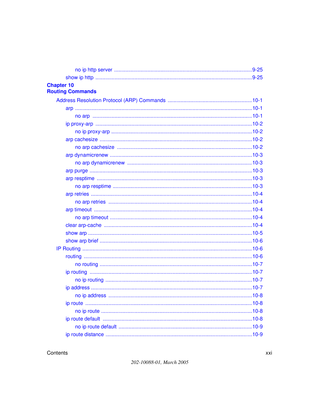 NETGEAR NETGEAR user manual Chapter Routing Commands 