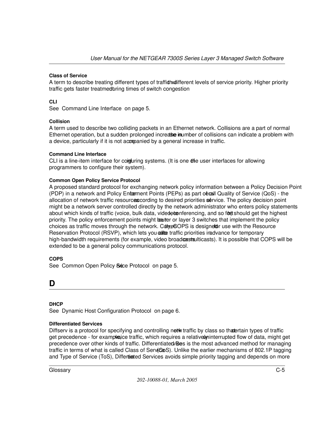 NETGEAR NETGEAR user manual See Command Line Interface on 