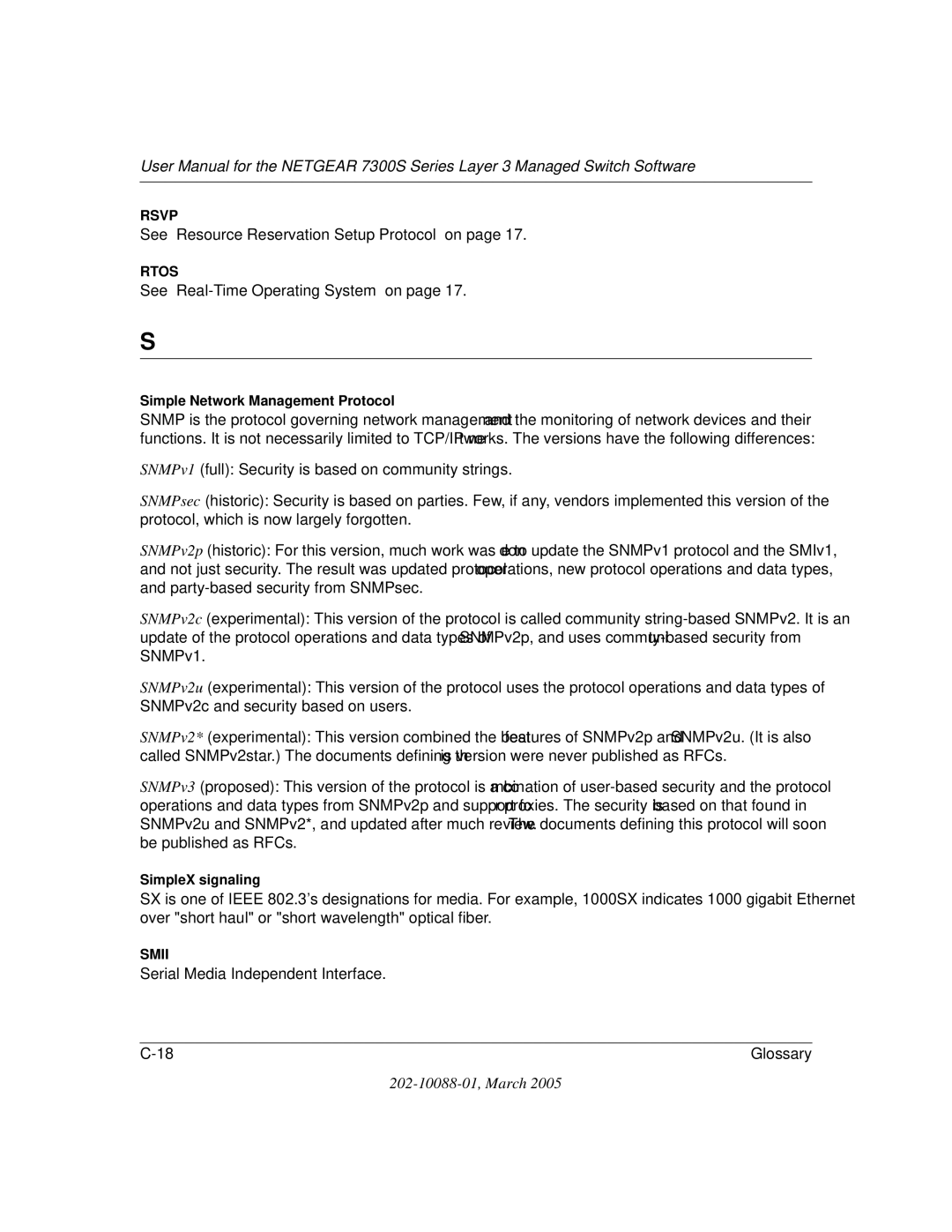 NETGEAR NETGEAR user manual See Resource Reservation Setup Protocol on 