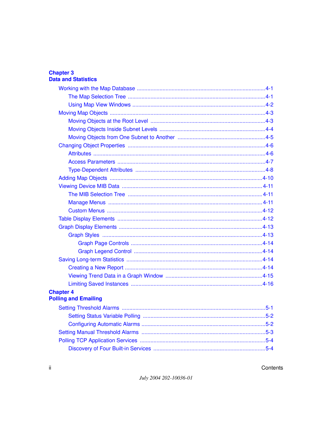 NETGEAR NMS100 manual Chapter Data and Statistics 