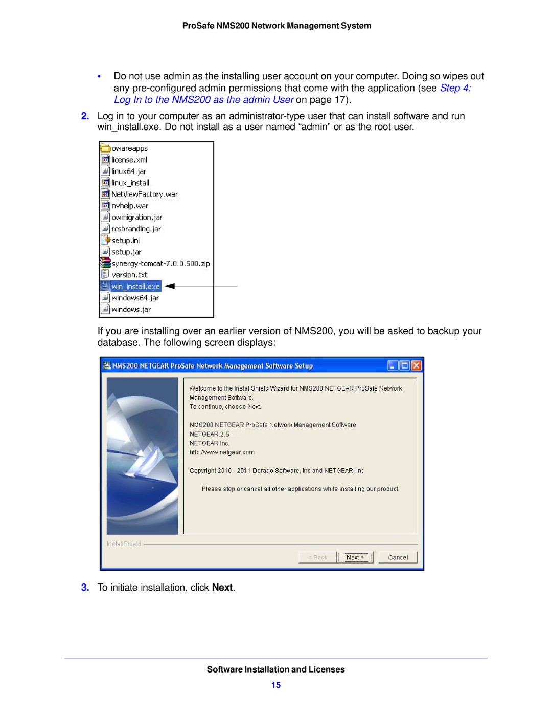 NETGEAR quick start ProSafe NMS200 Network Management System 