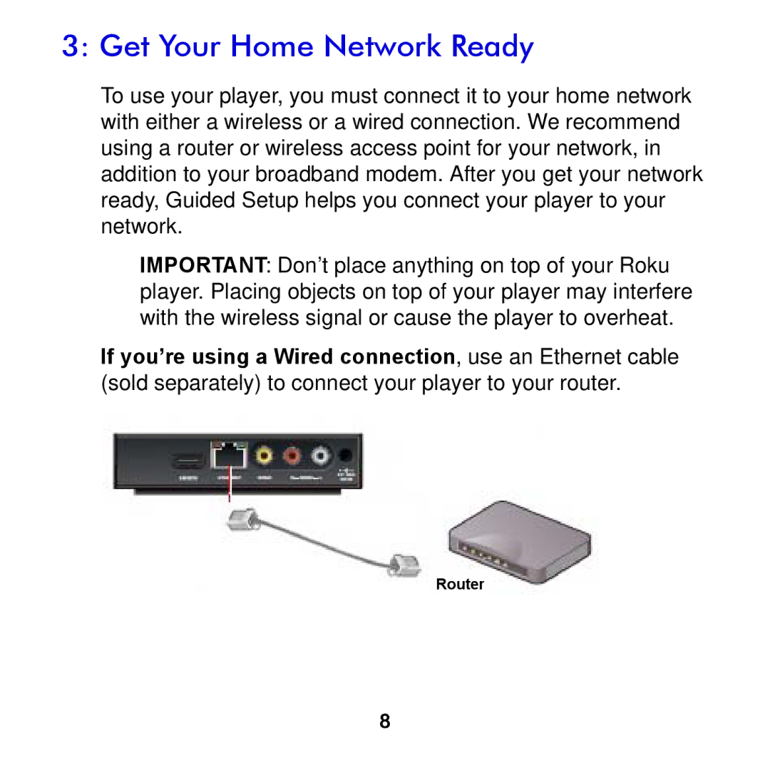 NETGEAR NTV250-100NAS manual Get Your Home Network Ready 