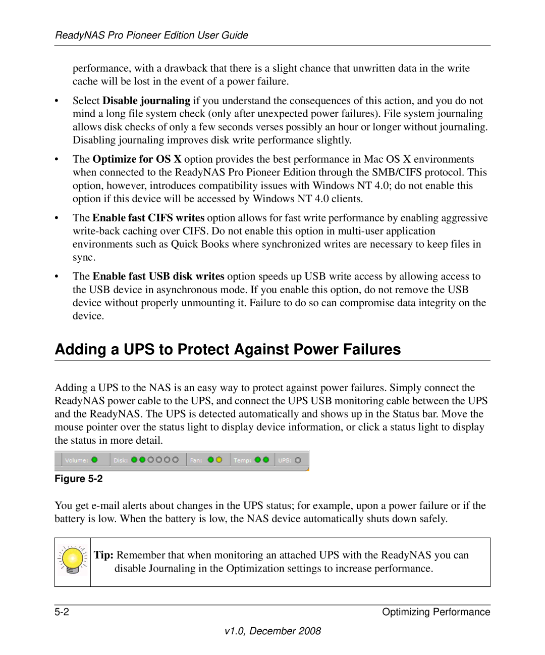 NETGEAR Pioneer Edition manual Adding a UPS to Protect Against Power Failures 