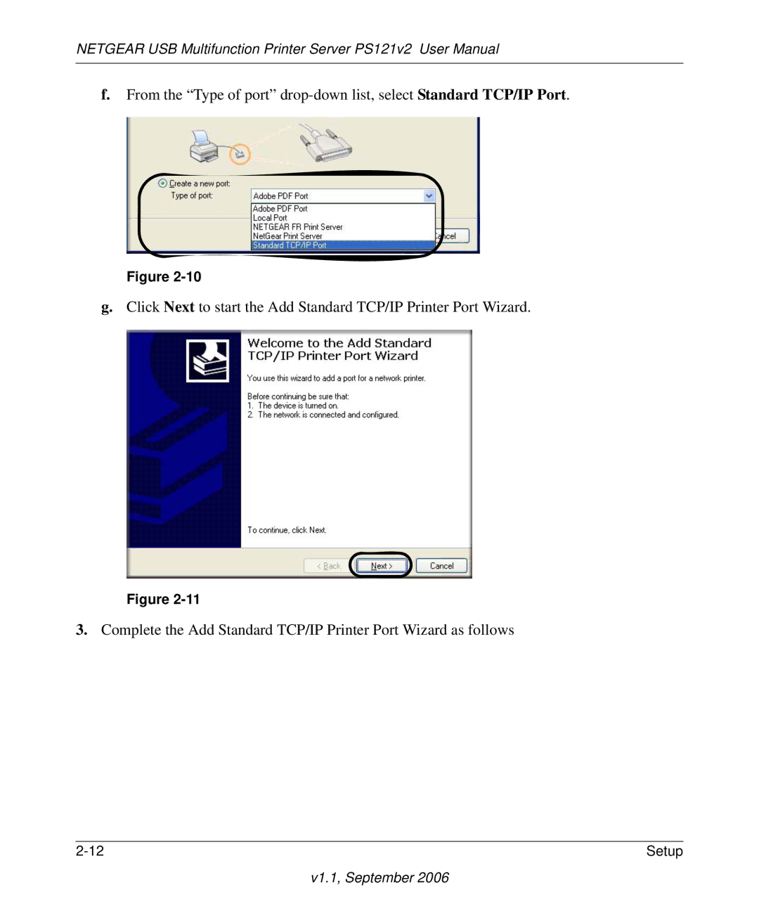 NETGEAR PS121v2 user manual V1.1, September 