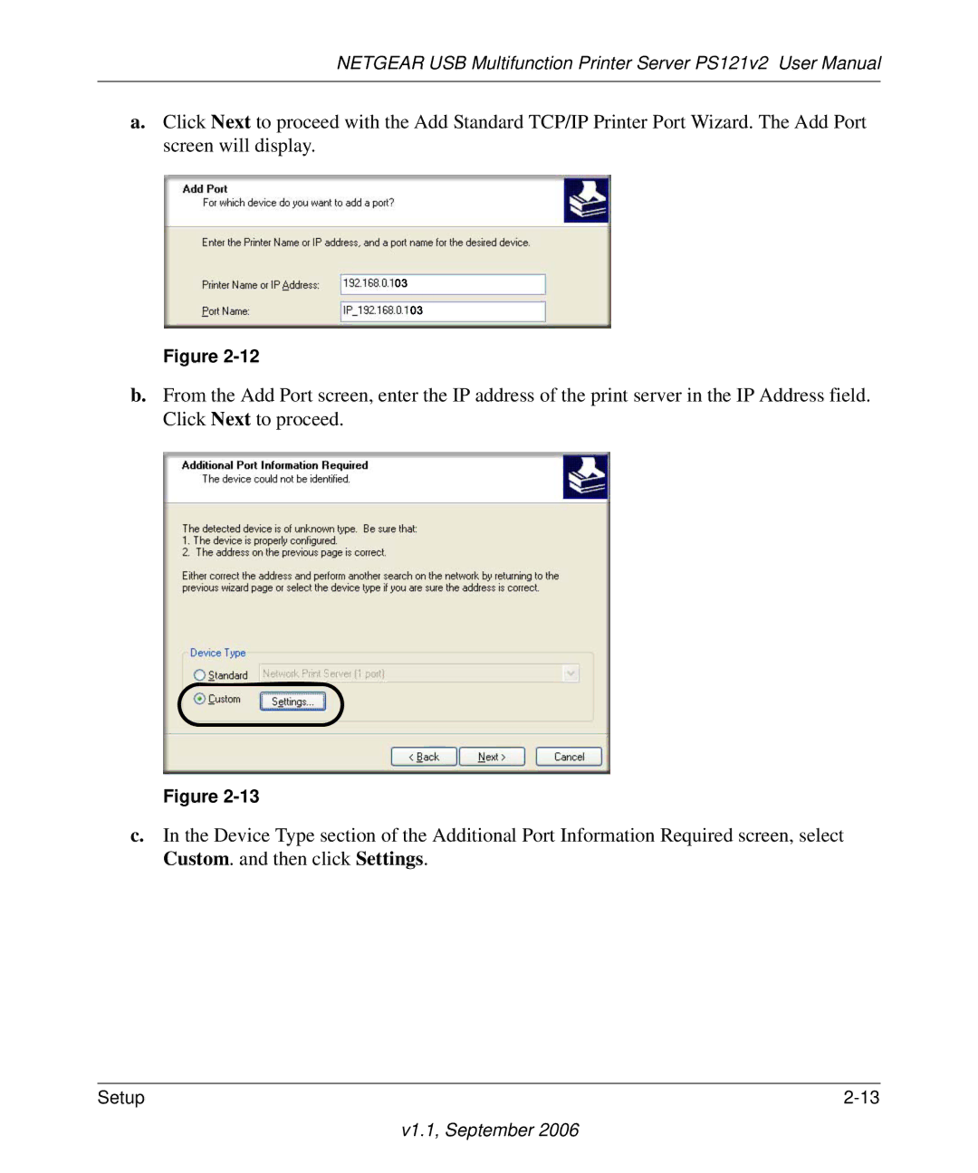 NETGEAR PS121v2 user manual V1.1, September 