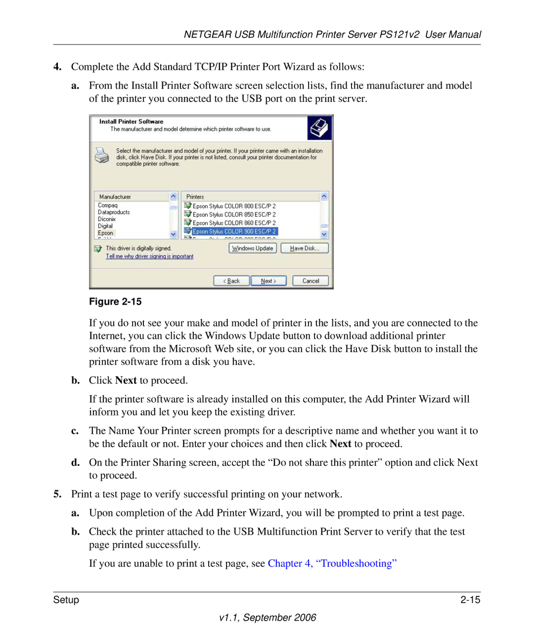 NETGEAR PS121v2 user manual V1.1, September 