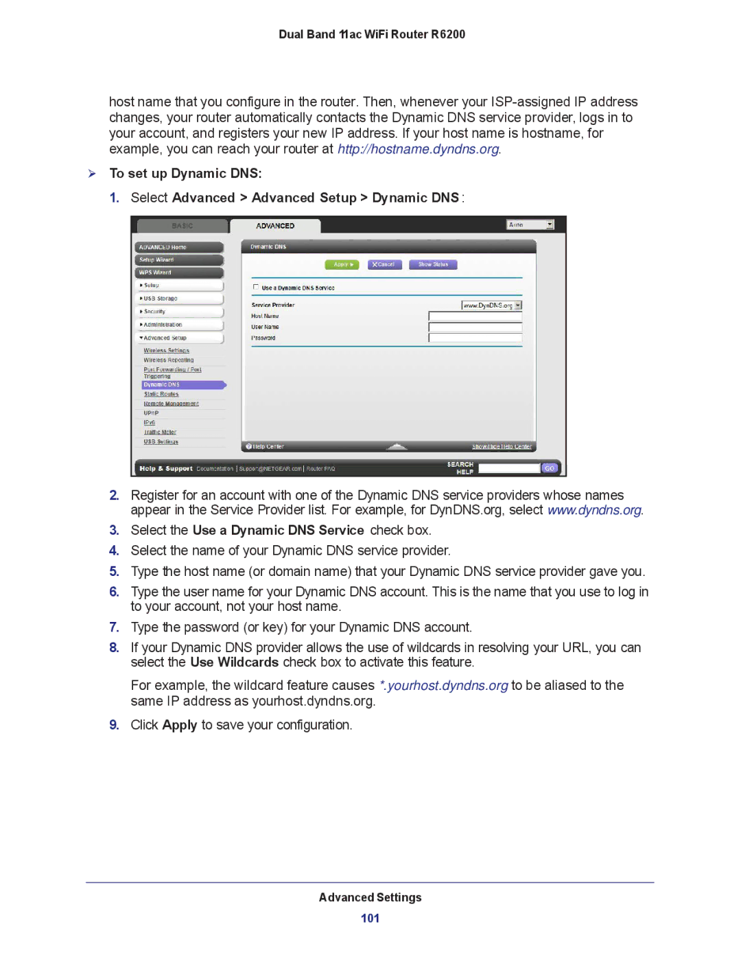 NETGEAR R6200-100NAS user manual 101 