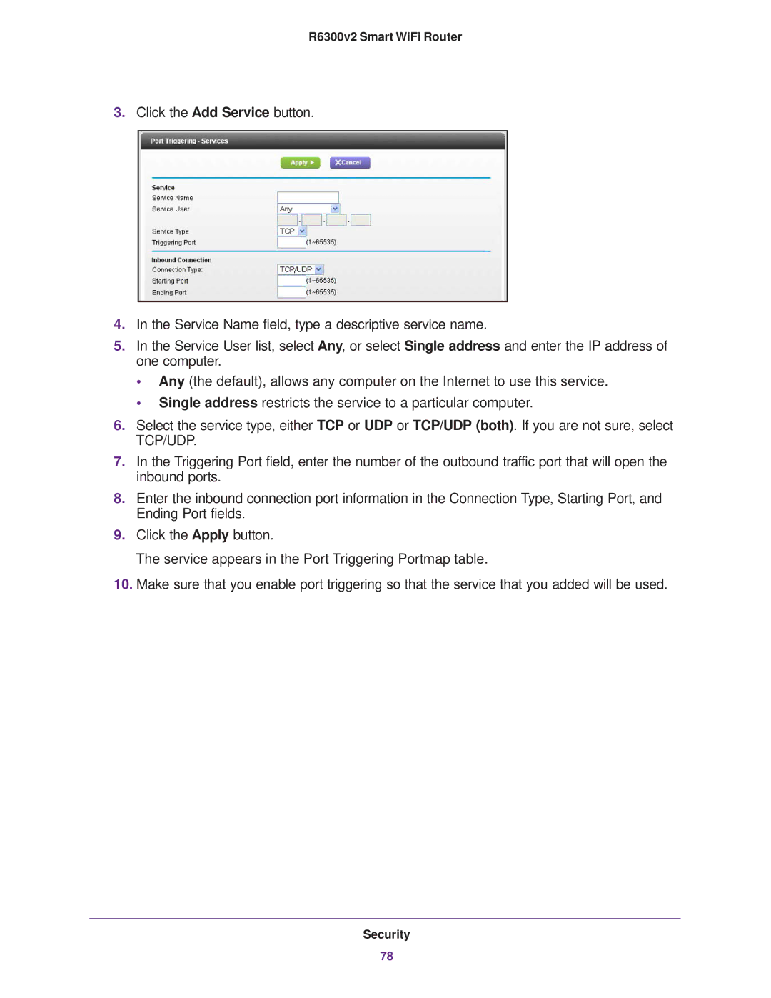 NETGEAR user manual R6300v2 Smart WiFi Router 