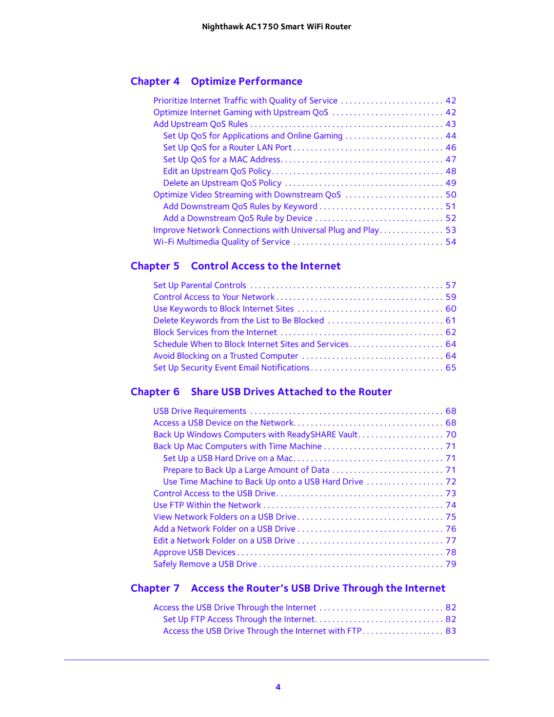 NETGEAR R6700 user manual Optimize Performance 