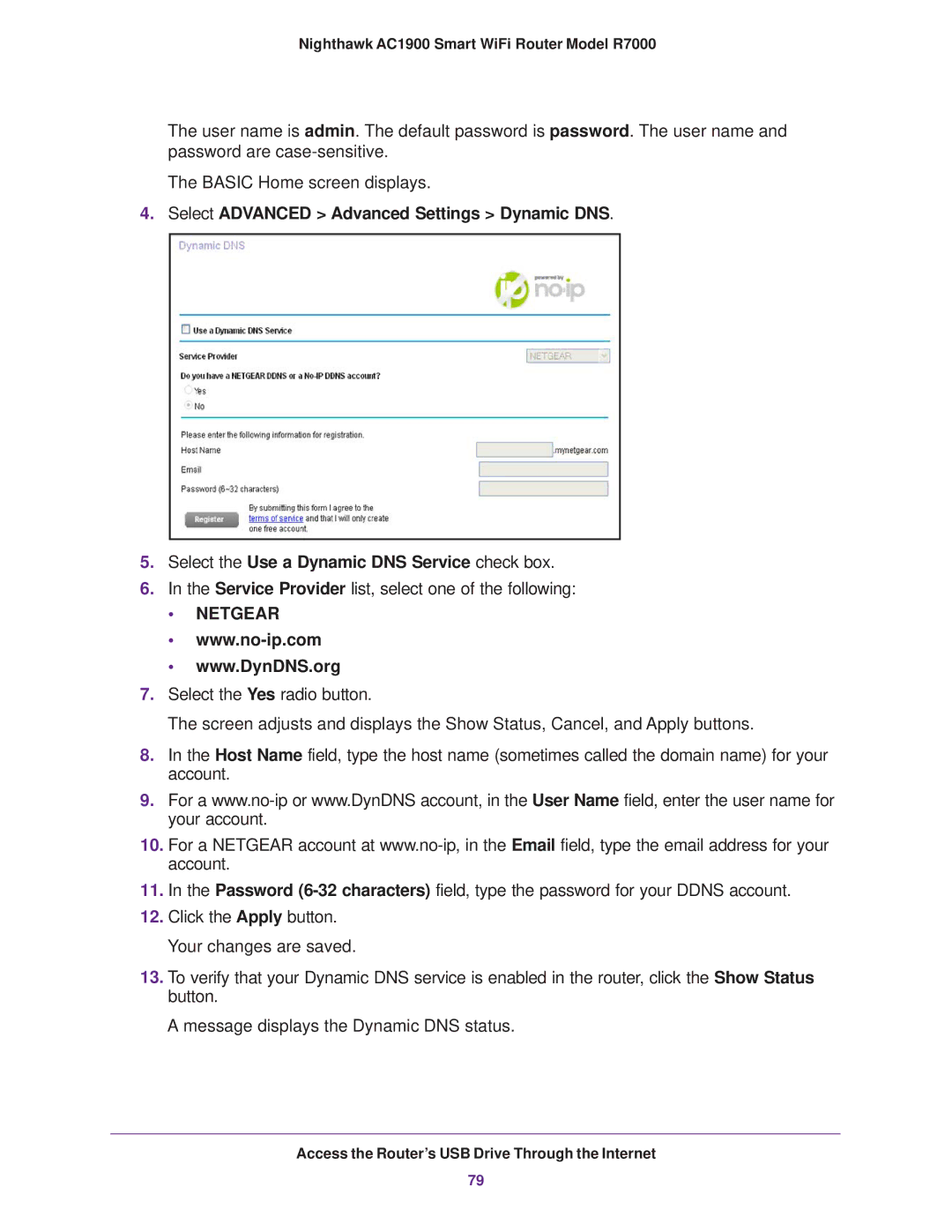 NETGEAR R7000 user manual Netgear 