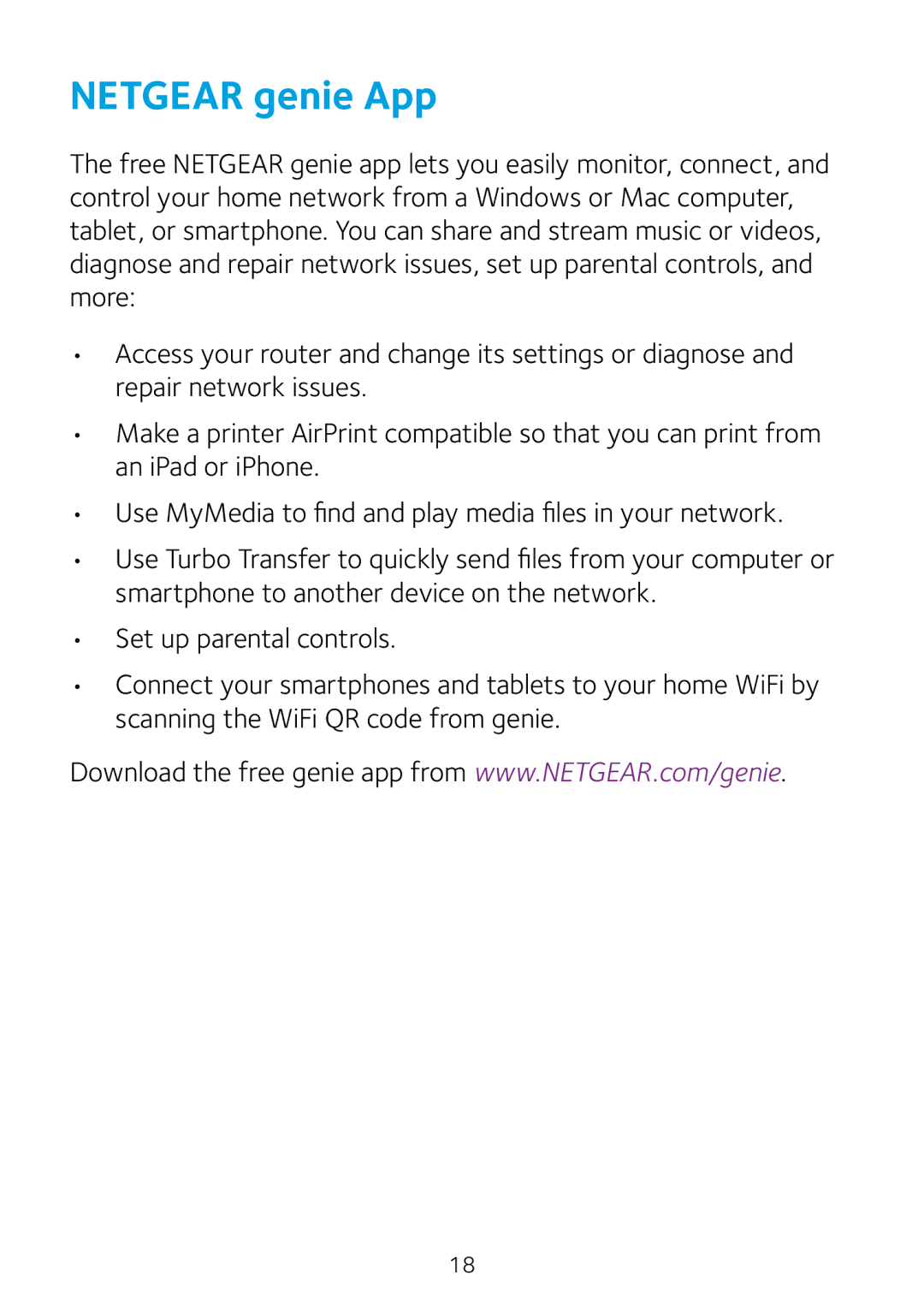 NETGEAR R8000 quick start Netgear genie App 