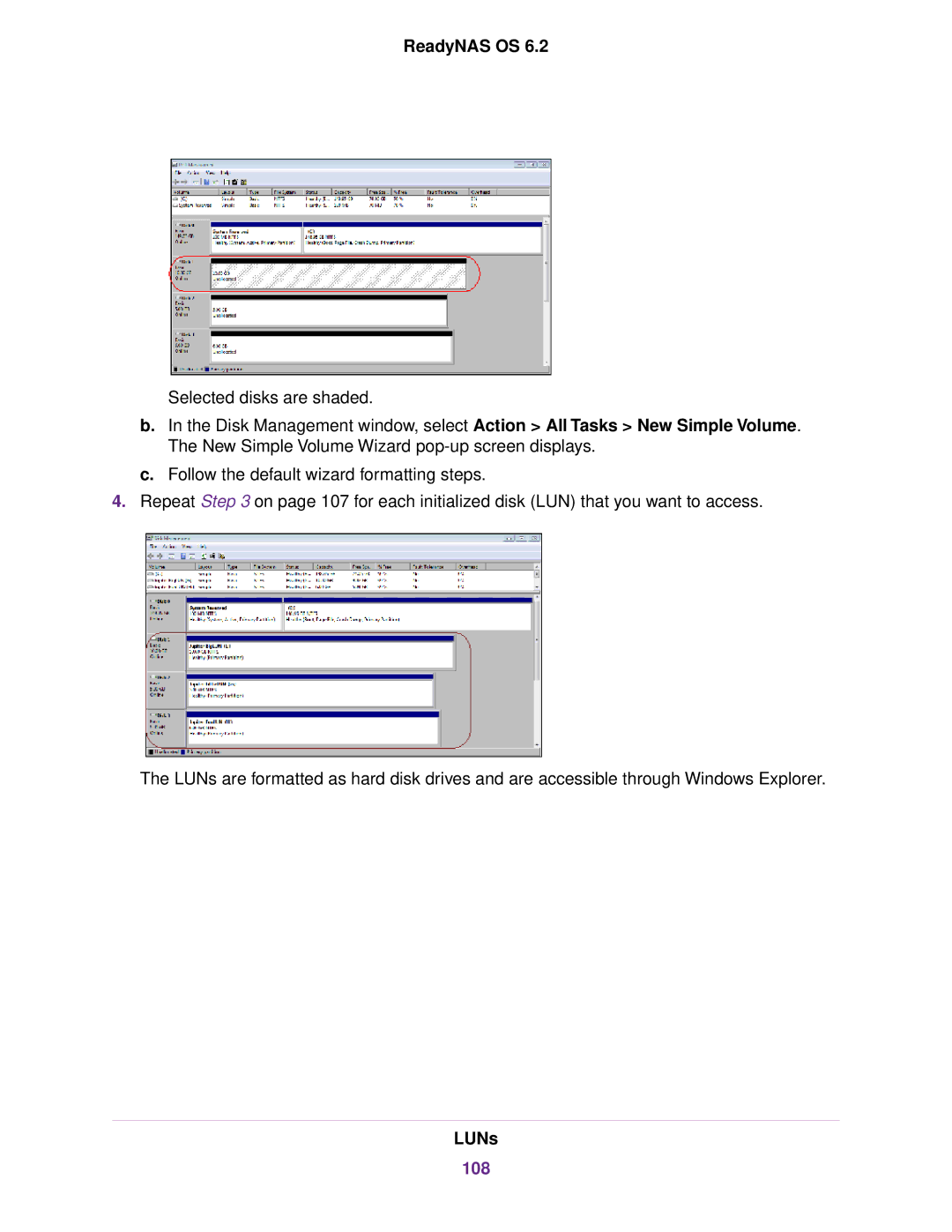 NETGEAR READYNAS 716X, READYNAS 4220, READYNAS 516, READYNAS 316, READYNAS 2120, READYNAS 312, READYNAS 314, READYNAS 3220 108 